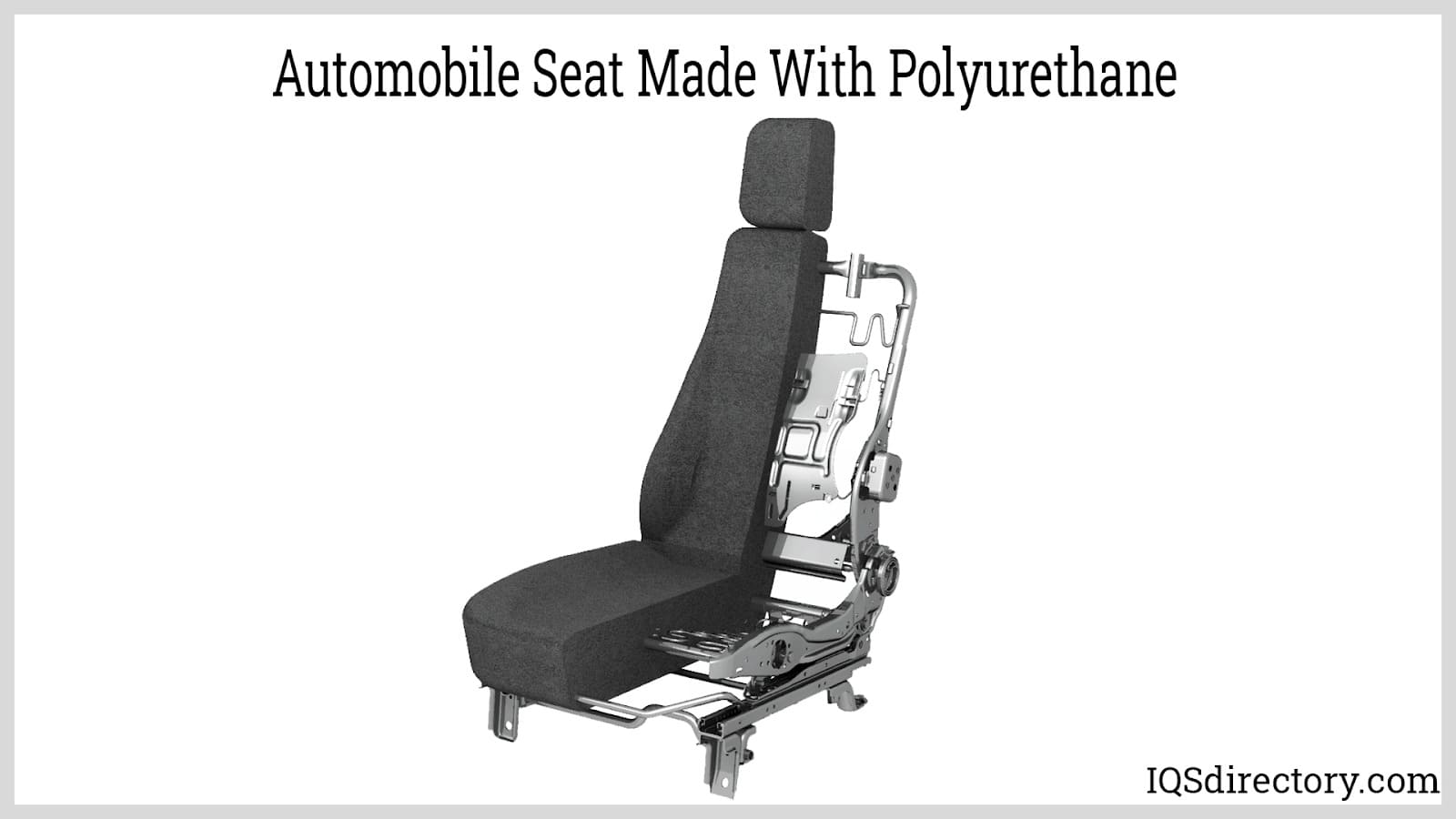 automobile seat made with polyurethane
