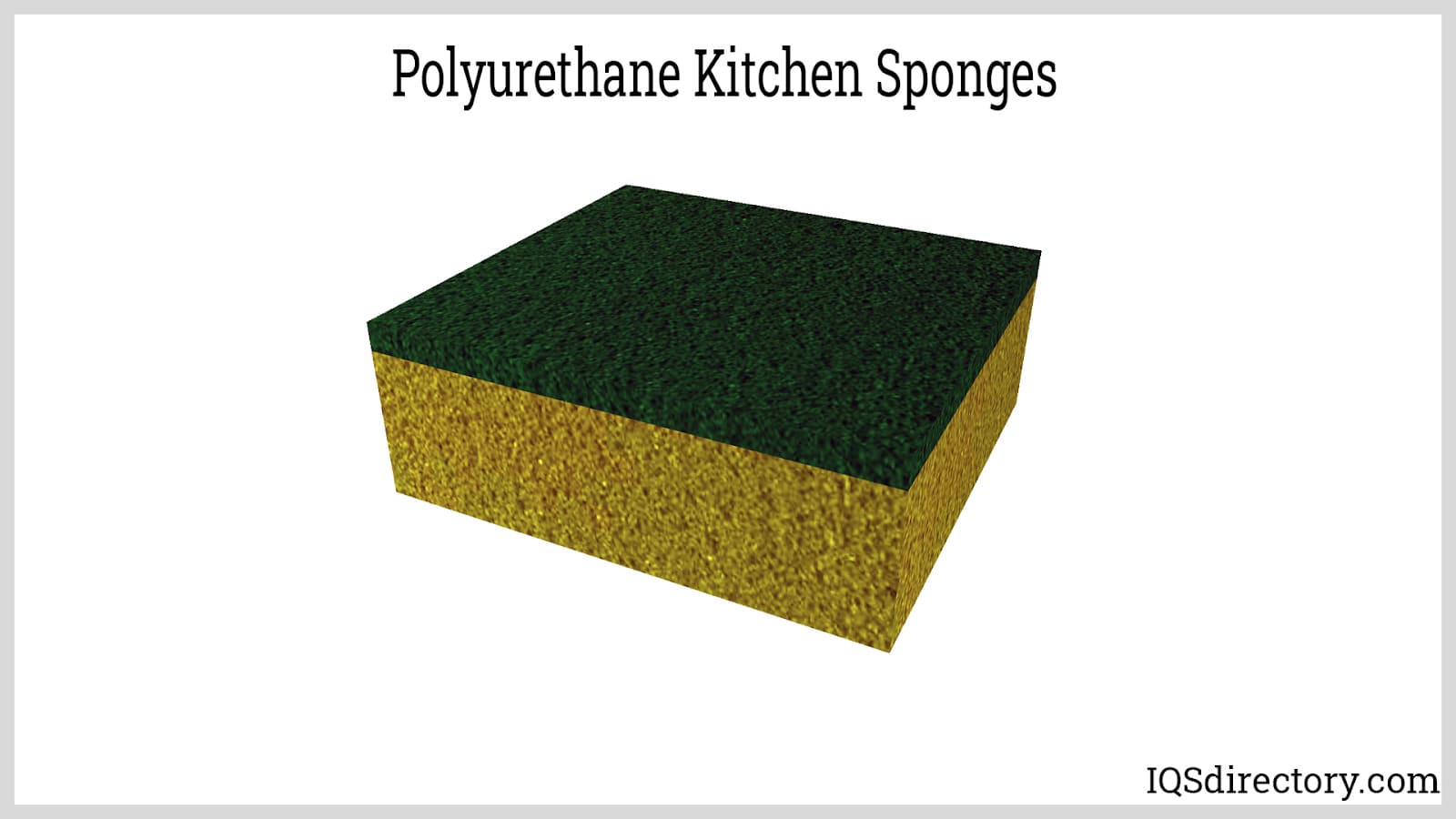 polyurethane kitchen sponges