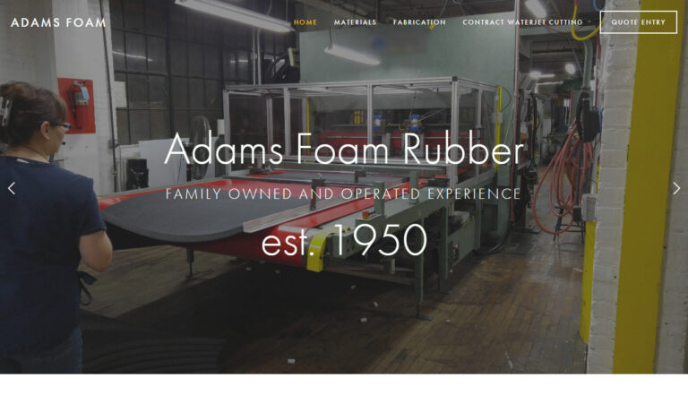 Adams Foam Rubber Company. Inc.